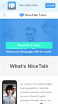Mobile Screenshot of nicetalk.com